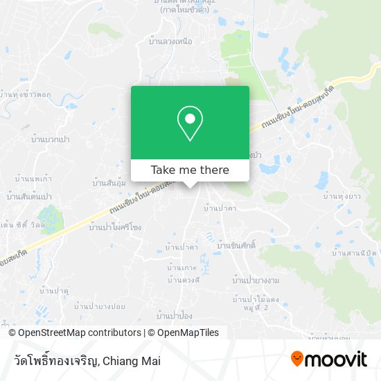 วัดโพธิ์ทองเจริญ map
