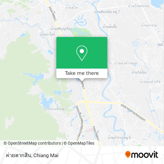 ค่ายตากสิน map