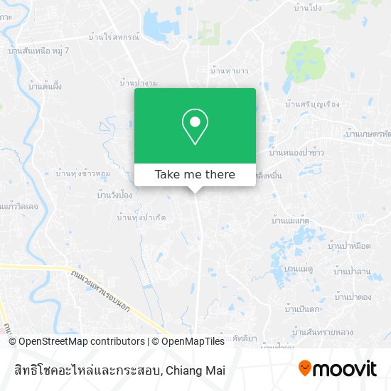 สิทธิโชคอะไหล่และกระสอบ map