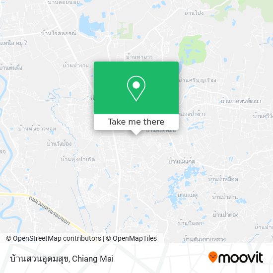 บ้านสวนอุดมสุข map