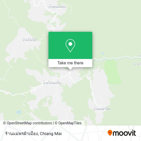 ร้านแม่พรผ้าเมือง map