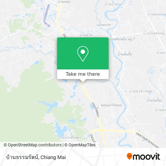 บ้านธรรมรัตน์ map