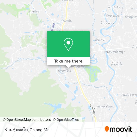 ร้านซุ้มตะโก map