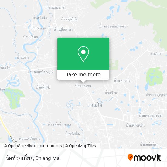 วัดห้วยเกี๋ยง map