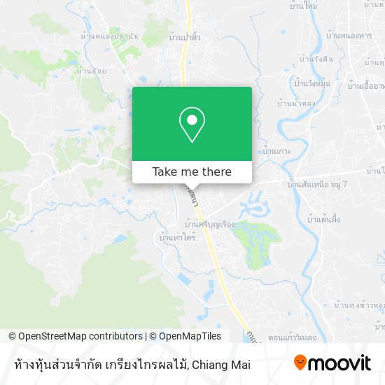 ห้างหุ้นส่วนจำกัด เกรียงไกรผลไม้ map