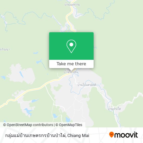 กลุ่มแม่บ้านเกษตรกรบ้านป่าไผ่ map