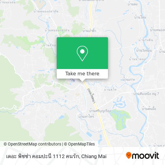 เดอะ พิซซ่า คอมปะนี 1112 คนรัก map