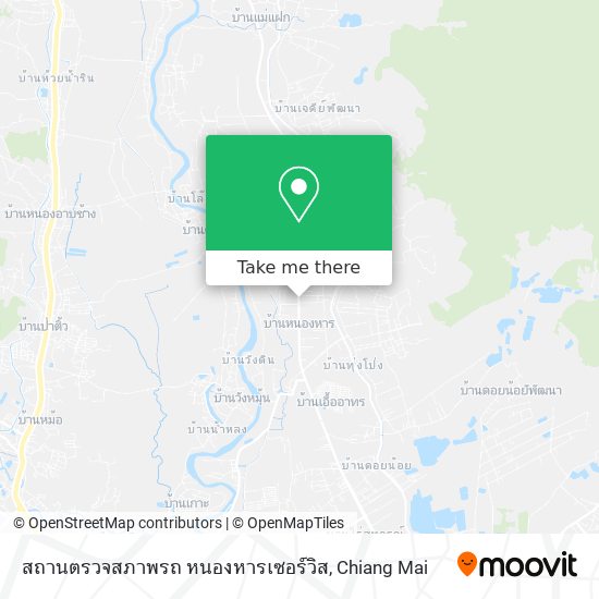 สถานตรวจสภาพรถ หนองหารเซอร์วิส map