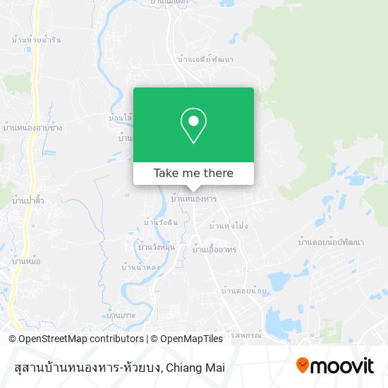 สุสานบ้านหนองหาร-ห้วยบง map