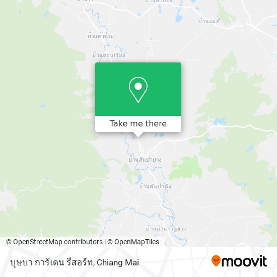 บุษบา การ์เดน รีสอร์ท map