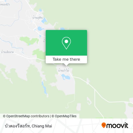 บัวตองรีสอร์ท map