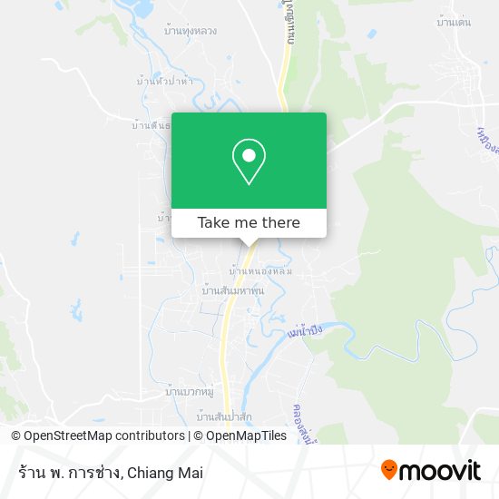 ร้าน พ. การช่าง map