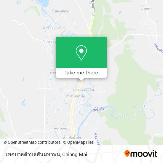 เทศบาลตำบลสันมหาพน map