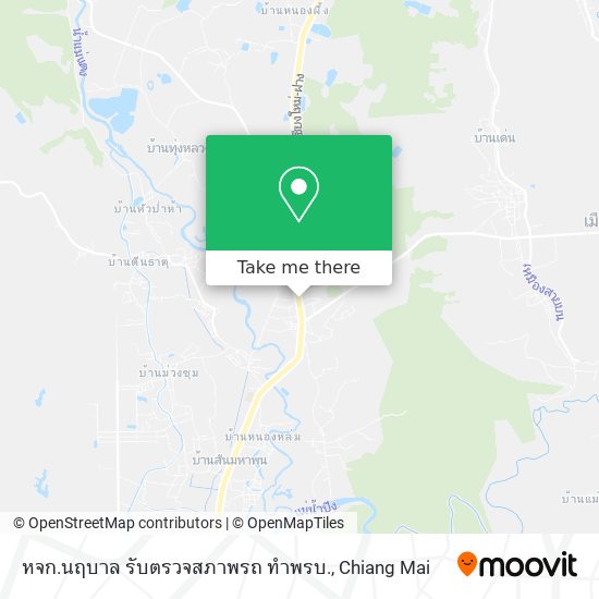 หจก.นฤบาล รับตรวจสภาพรถ ทำพรบ. map