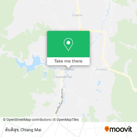 สันติสุข map