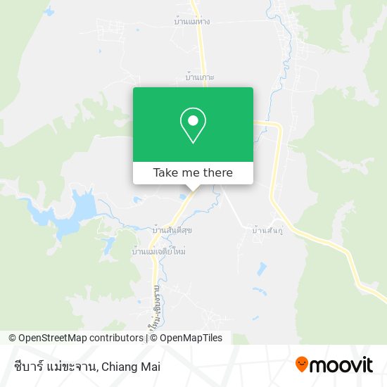 ซีบาร์ แม่ขะจาน map