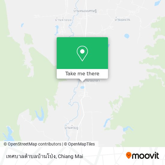 เทศบาลตำบลบ้านโป่ง map