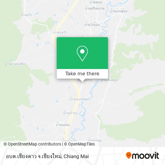 อบต.เชียงดาว จ.เชียงใหม่ map