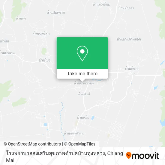 โรงพยาบาลส่งเสริมสุขภาพตำบลบ้านทุ่งหลวง map