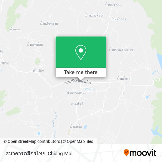 ธนาคารกสิกรไทย map