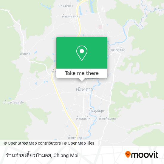 ร้านก๋วยเตี๋ยวป้ามอย map