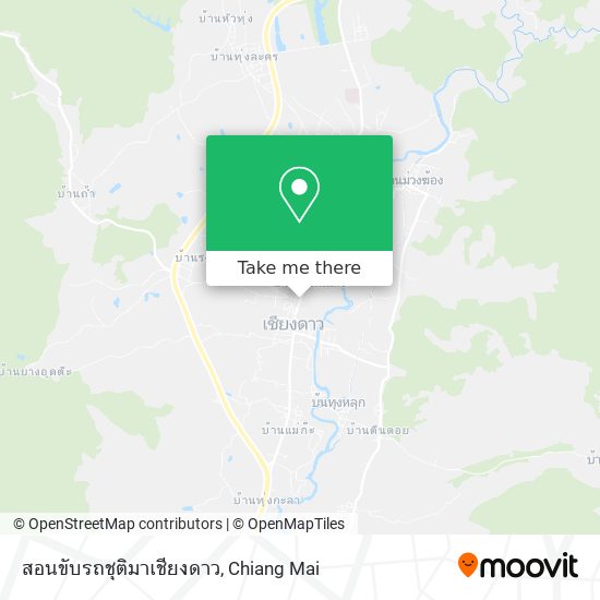 สอนขับรถชุติมาเชียงดาว map