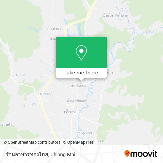 ร้านอาหารทองไทย map