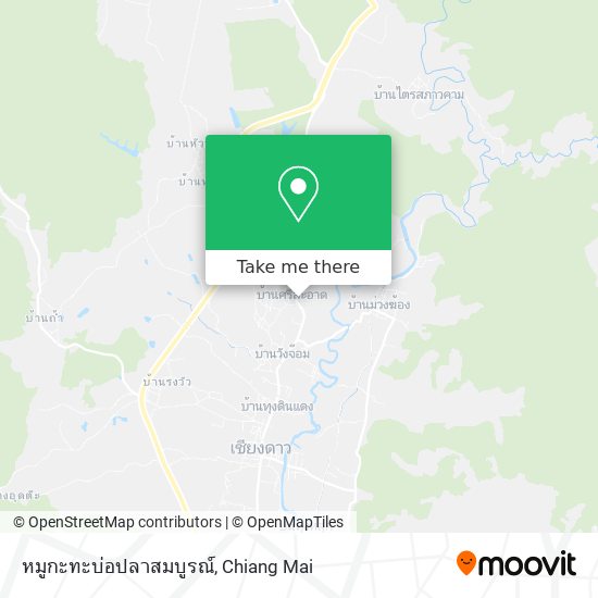 หมูกะทะบ่อปลาสมบูรณ์ map