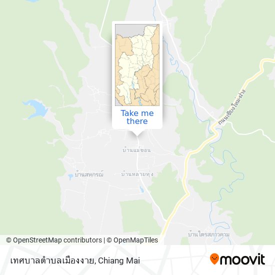 เทศบาลตำบลเมืองงาย map