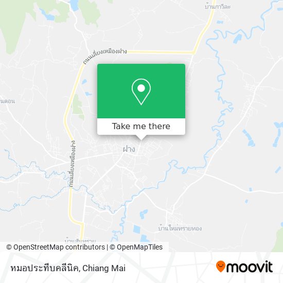 หมอประทีบคลีนิค map