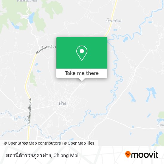 สถานีตำรวจภูธรฝาง map