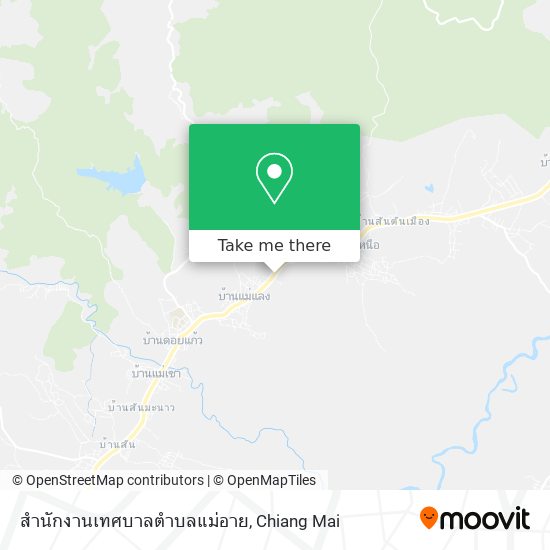 สำนักงานเทศบาลตำบลแม่อาย map