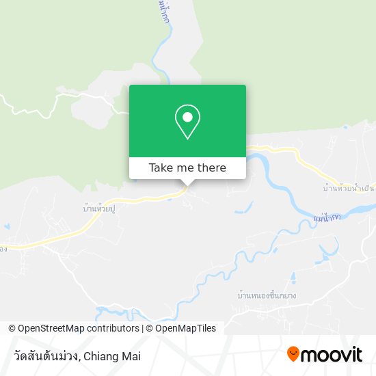 วัดสันต้นม่วง map