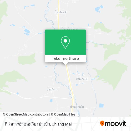 ที่ว่าการอำเภอเวียงป่าเป้า map