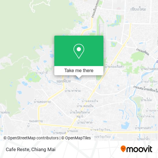 Cafe Reste map