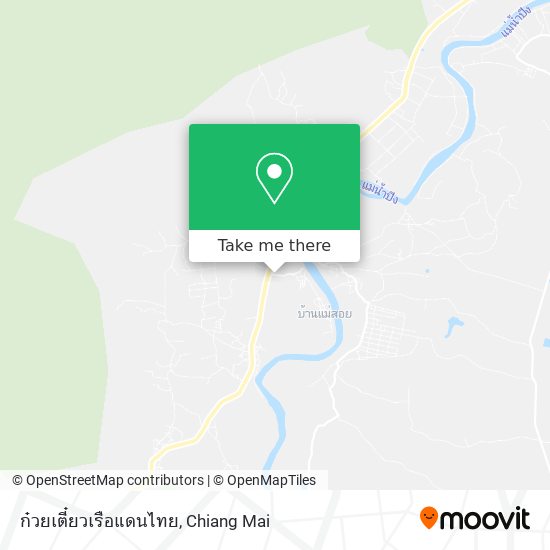 ก๋วยเตี๋ยวเรือแดนไทย map