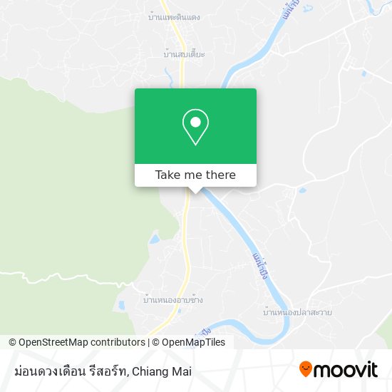 ม่อนดวงเดือน รีสอร์ท map