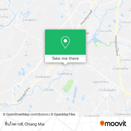 ชื่นใจคาเฟ่ map