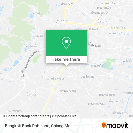 Bangkok Bank Robinson map