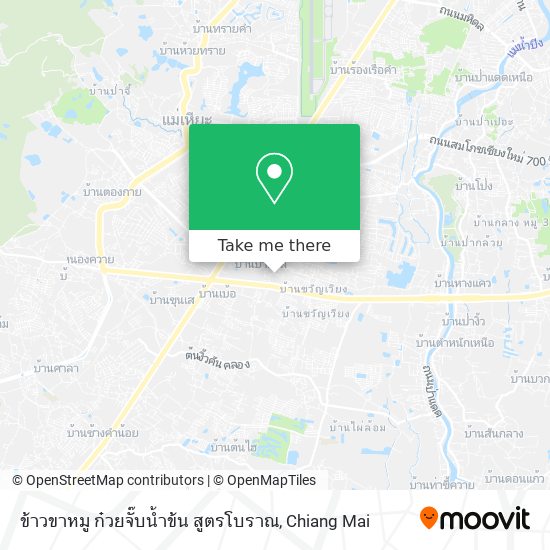 ข้าวขาหมู ก๋วยจั๊บน้ำข้น สูตรโบราณ map