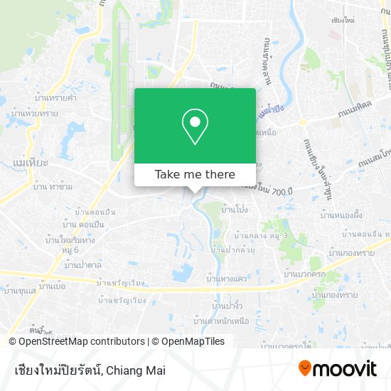 เชียงใหม่ปิยรัตน์ map