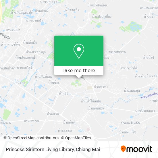 Princess Sirintorn Living Library map