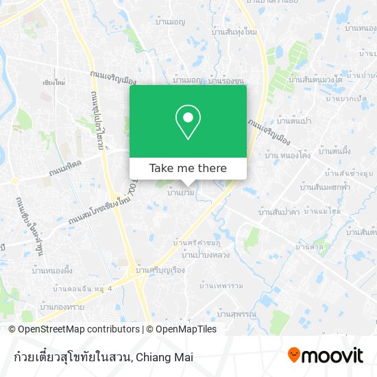 ก๋วยเตี๋ยวสุโขทัยในสวน map
