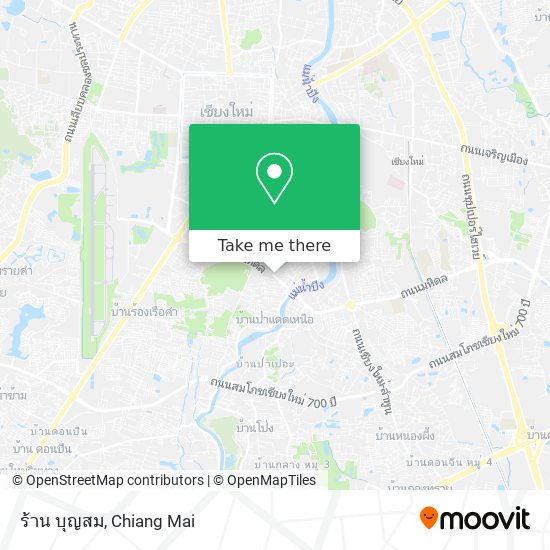 ร้าน บุญสม map