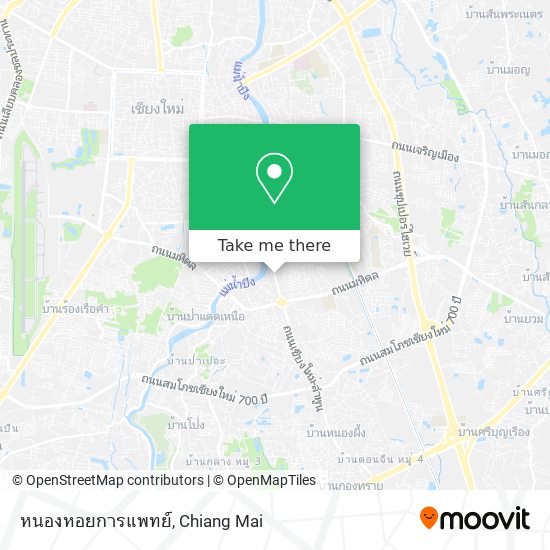 หนองหอยการแพทย์ map