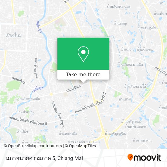 สภาทนายความภาค 5 map