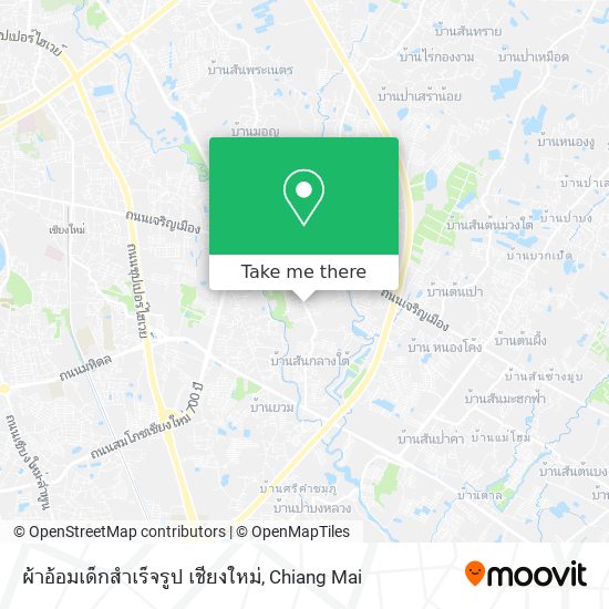 ผ้าอ้อมเด็กสำเร็จรูป เชียงใหม่ map