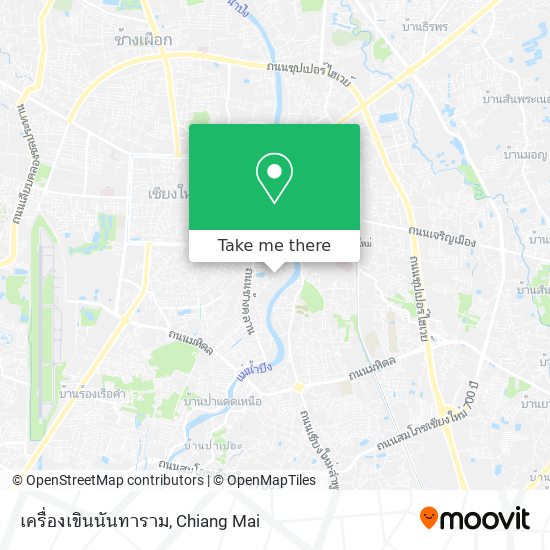 เครื่องเขินนันทาราม map