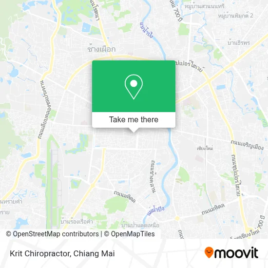 Krit Chiropractor map