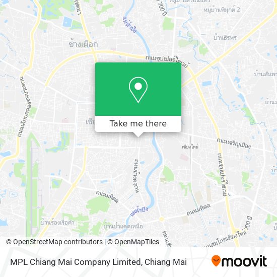 MPL Chiang Mai Company Limited map